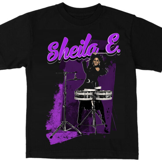 Sheila E. Timbales Unisex T-Shirt (black)